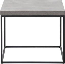 DELANO - Bijzettafel - Grijs - MDF