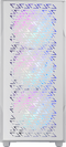 Mars Gaming MC-GEO - ATX Semi-toren doos - RGB Verlichting - Wit