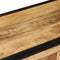 vidaXL - Dressoir - 80x31x71 - cm - massief - ruw - mangohout