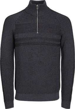 JACK&JONES JJPOWER KNIT HALF ZIP - Heren Vest - Maat L