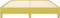 vidaXL - Bedframe - zonder - matras - 140x190 - cm - stof - groen