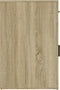 vidaXL - Bureaukastje - 40x49x75 - cm - bewerkt - hout - sonoma - eikenkleurig