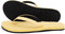 Indosole Flip Flops Essential Light - Dames Slippers - Maat 35/36 - Geel