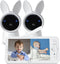 Arenti AINanny - Wifi Babyfoon met 2 Camera's - 5 inch Scherm 2K UHD - Met Slaapliedjes - Alexa & Google (2 stuks)
