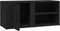 vidaXL - Tv-meubel - 80x31,5x36 - cm - bewerkt - hout - zwart