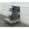 Whirlpool WBC3C26X - Vaatwasser - 6th SENSE PowerClean - A++