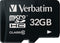 Verbatim microSDHC 32GB - Geheugenkaart Class 10 - 10MB/s schrijfsnelheid - 45MB/s leessnelheid