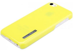 Rock Ethereal - Back Case - Krasbestendig - Geel (iPhone 5C)