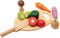 Classic World World World Houten Snijgroenten met Mes en Snijplank