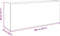 vidaXL - Badkamerwandkast - 100x25x40 - cm - bewerkt - hout - wit
