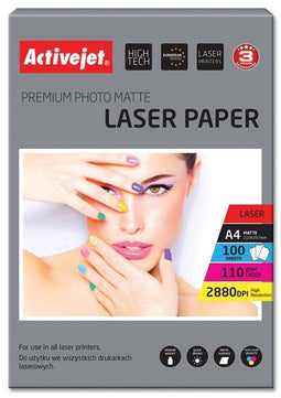 Activejet AP4-110M100L - Mat papier A4 110 g/m² - 100 vel (100 vel)
