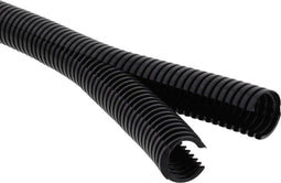 Wiska 10107137 BCAV-23-D-BK Beschermslang (ribbelslang) Zwart 20.5 mm 50 m