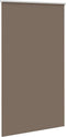 vidaXL - Rolgordijn - verduisterend - koffie - 135x210 - cm - stofbreedte - 131,6 - cm