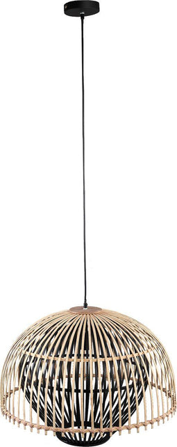 PTMD Mykel Hanglamp - 61 x 61 x 46 cm - Bamboe - Créme