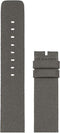 LEFF amsterdam - Horlogebandje - Cordura Band D42 - Grijs - 22 mm