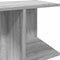 vidaXL - Nachtkastje - 46,5x29x61 - cm - bewerkt - hout - grijs - sonoma - eikenkleur