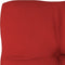 vidaXL - Palletkussen - 58x58x10 - cm - stof - rood