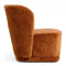 Fauteuil Claire - Roest Stof - Koper - Comfortabele Fauteuil