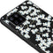 iMoshion Hoesje Geschikt voor Samsung Galaxy A42 Hoesje Siliconen - iMoshion Design hoesje - Wit / Zwart / White Flowers