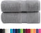 vidaXL - Gastendoekjes - SOLUND - 2 - st - 600 - g/m² - 30x30 - cm - grijs