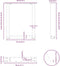 vidaXL - Salontafelpoten - 2 - st - U-vormig - 28x(42-43) - cm - staal - antraciet