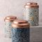 Laura Ashley Storage Collectables Bewaarblik rond - Voorraadpot - 12x18 cm - Daniela Rood
