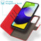 iMoshion Hoesje Geschikt voor Samsung Galaxy A53 Hoesje Met Pasjeshouder - iMoshion Uitneembare 2-in-1 Luxe Bookcase - Rood
