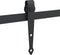 vidaXL - Ophangset - voor - schuifdeur - 152 - cm - koolstofstaal