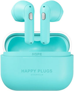 Happy Plugs Hope - True Wireless In-ear Oordopjes - 30 uur batterijduur - Blauw