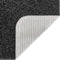 vidaXL - Shaggy - Vloerkleed - met - Latex - Achterkant - Donkergrijs - 200x200 - cm