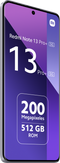 XIAOMI Redmi Note 13 Pro+ - Smartphone - 200 MP camera - 512 GB - Paars