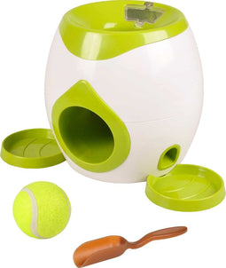 Flamingo Wilson - Interactief Apporteerspel - Stimuleert terugbrenginstinct - Wit/Groen