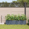 vidaXL - Tuinplanters - met - waterirrigatiesysteem - - - 4 - stuks - - - Lichtgrijs
