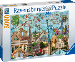 Ravensburger Big City Collage - Legpuzzel - 5000 stukjes - Multicolor