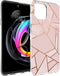iMoshion Hoesje Geschikt voor Motorola Edge 20 Lite Hoesje Siliconen - iMoshion Design hoesje - Roze / Meerkleurig / Goud / Pink Graphic