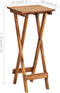 vidaXL - Plantenstandaard - 30x30x67 - cm - massief - acaciahout