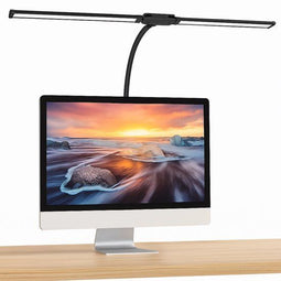 Skoov Monitor Lamp - LED Verlichting - Verschillende Standen - Donker