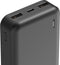 Hama Pocket 10 - Powerbank 10000mAh - 2x USB-A uitgangen - Antraciet