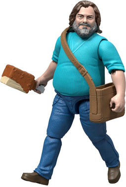 Mattel Minecraft - Actiefiguur Steve 10 cm met Zwaard en Tas