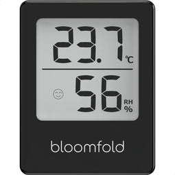 Bloomfold Hygrometer - Digitaal Weerstation - Luchtvochtigheid en Temperatuur - Inclusief batterij (1 stuk)