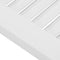 vidaXL - Draaideuren - louvredesign - 1-paar - 80x100 - cm - wit