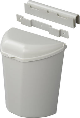 ProPlus Afvalbak met Deksel - 6 liter - Grijs - Geschikt voor Caravan en Camper