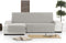 Bankbedekking Eysa MID Lichtgrijs 100 x 110 x 240 cm