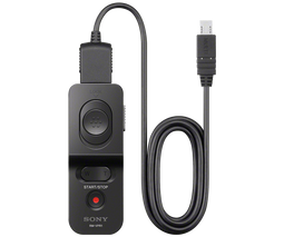 Sony RM-VPR1 - Afstandsbediening - Trillingsvrije sluiter - Zwart