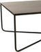 J-Line salontafel Kruis Frame - metaal - zwart