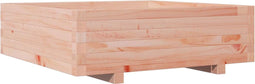 vidaXL - Plantenbak - 80x80x26,5 - cm - massief - douglashout