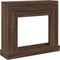 vidaXL - Haardombouw - 100x30x87,5 - cm - bewerkt - hout - bruin - eikenkleurig