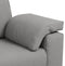 vidaXL - Loveseat - - - Lichtgrijs, - 120 - cm - Stof
