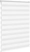 vidaXL - Zebra - Blind - 95x100 - cm - stofbreedte - 90,9 - cm - polyester - wit