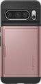Spigen Slim Armor CS - Back Cover - Versterkte valbescherming met opbergvak - Roze Goud